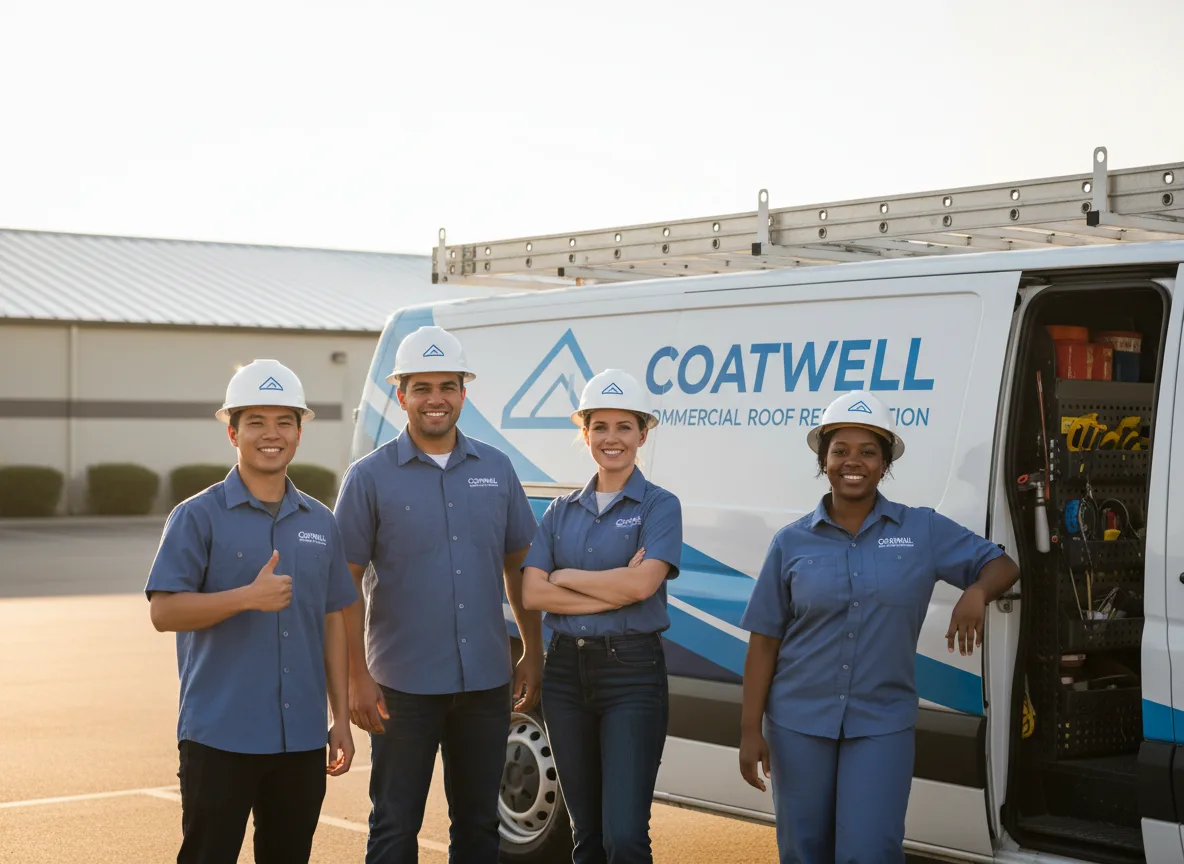 Commercial roof coating company in Washington, CA